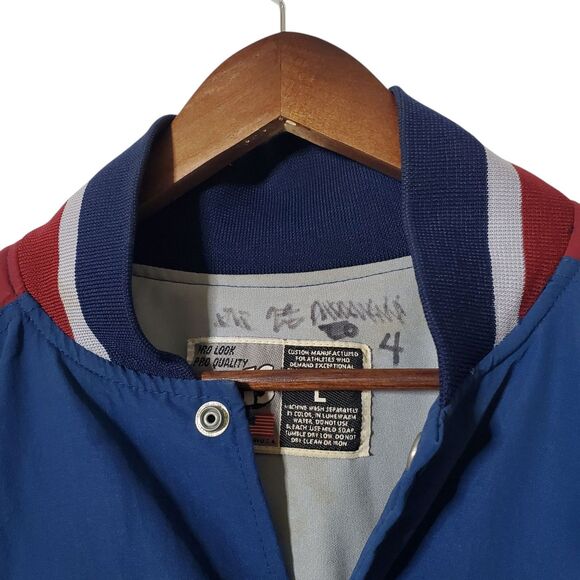 Mahoning Valley Scrapper Baseball AIS Jacket L Pro Worn Vintage MILB MLB US Made - Picture 3 of 10